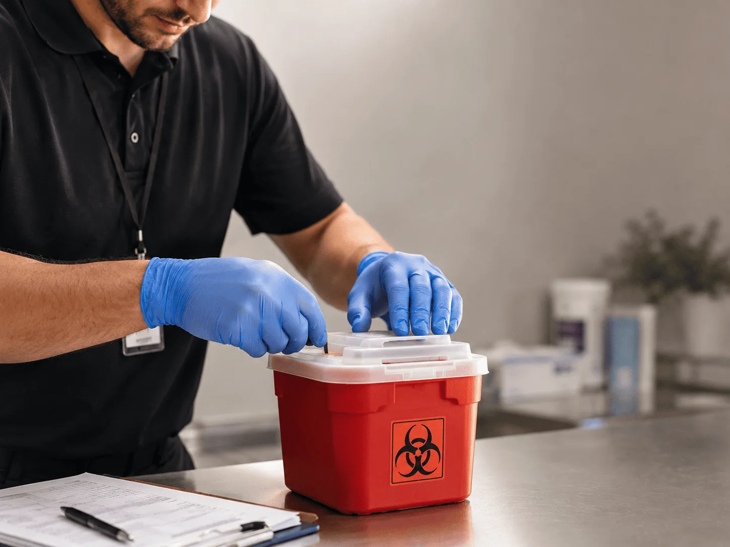 Why choose Sharps Waste Disposal in Hackett, AR